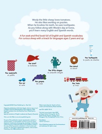 Wooly Learns Spanish. Search at Home achterzijde