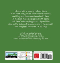 Feeding the Ducks with Lily and Milo achterzijde