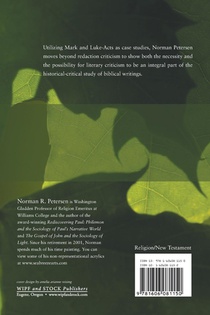 Literary Criticism for New Testament Critics achterzijde