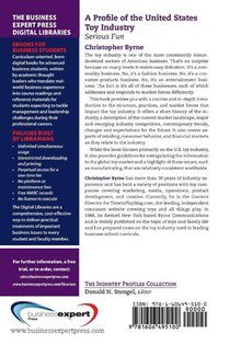 A Profile of the United States Toy Industry achterzijde