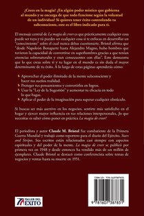 La magia de creer achterzijde