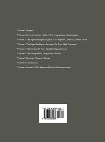 European Axis Signal Intelligence in World War II achterzijde