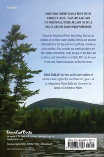 Paddling in the Western Maine Mountains achterzijde