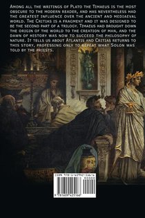 The Timaeus and The Critias achterzijde