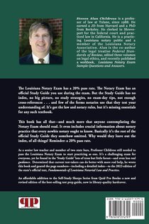 Louisiana Notary Exam Sidepiece to the 2023 Study Guide achterzijde