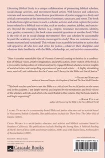 Liberating Biblical Study achterzijde