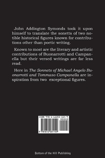 The Sonnets of Michael Angelo Buonarotti and Tommaso Campanella achterzijde