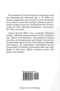 In His Steps, for Those Beginning the Christian Life achterzijde