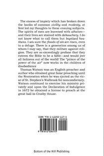 The Mischief of Sin achterzijde