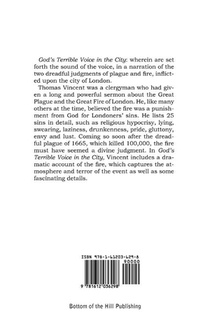 Gods Terrible Voice in the City! achterzijde