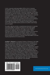 Socially Responsible and Sustainable Business Around the Globe achterzijde