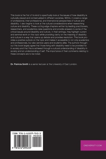Disability and Culture achterzijde