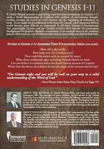 Studies in Genesis 1-11 achterzijde