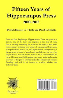 Fifteen Years of Hippocampus Press achterzijde