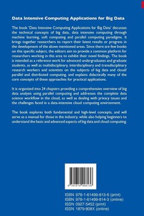 Data Intensive Computing Applications for Big Data achterzijde