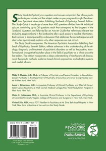 Study Guide to Psychiatry achterzijde