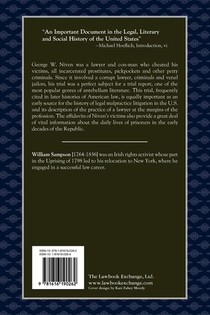The Case of George W. Niven, Esq. achterzijde