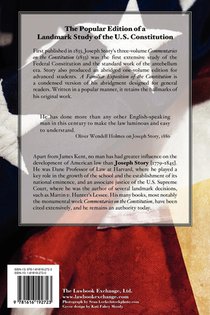 A Familiar Exposition of the Constitution of the United States achterzijde