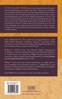 On the Essence of Legal Consciousness achterzijde