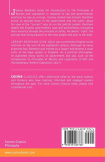 An Introduction to the Principles of Morals and Legislation achterzijde