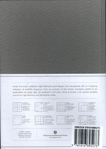 Grids & Guides (Gray) Notebook achterkant