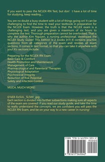NCLEX-RN Study Guide Practice Questions & Vocabulary Edition 2 Books In 1! Complete Review & Practice Questions achterzijde