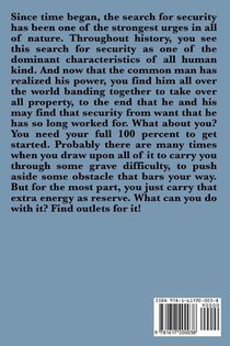 The Secret of Power achterzijde