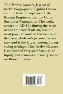 The Lives of the Twelve Caesars -Vespasian, Titus & Domitian- achterzijde