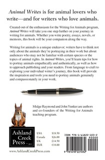 Animal Writes achterzijde