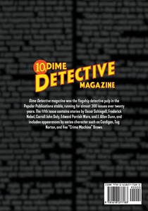 Dime Detective Magazine #5 achterzijde