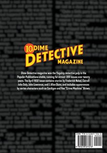 Dime Detective Magazine #6 achterzijde