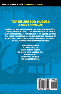 The Masked Marksman #4 achterzijde