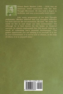 The Miracle of Right Thought achterzijde