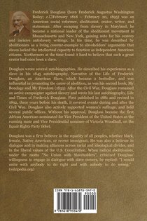 Narrative of the Life of Frederick Douglass achterzijde