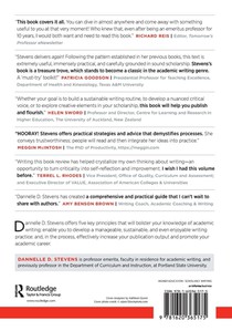 Write More, Publish More, Stress Less! achterzijde