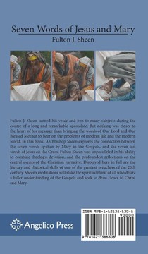 Seven Words of Jesus and Mary achterzijde