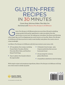 Gluten-Free Recipes in 30 Minutes achterzijde