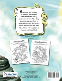 Old Testament Coloring and Activity Book achterzijde