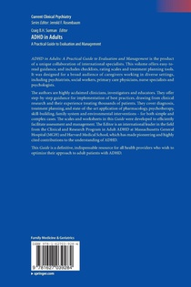 ADHD in Adults achterzijde