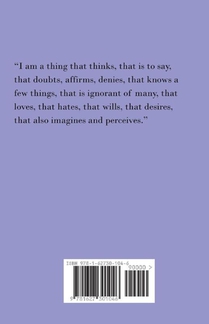 Meditations on First Philosophy achterzijde