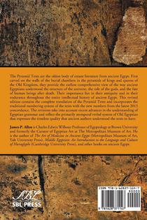 The Ancient Egyptian Pyramid Texts achterzijde