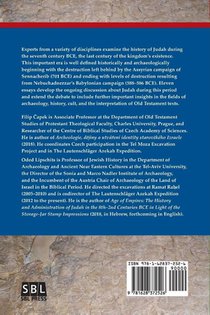 The Last Century in the History of Judah achterzijde