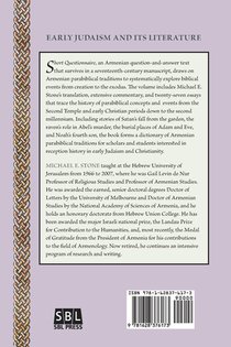 Armenian Apocrypha achterzijde