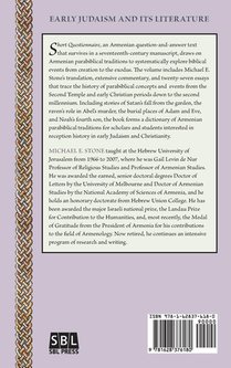 Armenian Apocrypha achterzijde