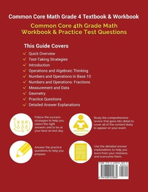 Common Core Math Grade 4 Textbook & Workbook achterzijde