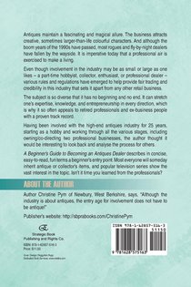 A Beginner's Guide to Becoming an Antiques Dealer achterzijde