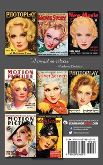 Marlene Dietrich achterzijde