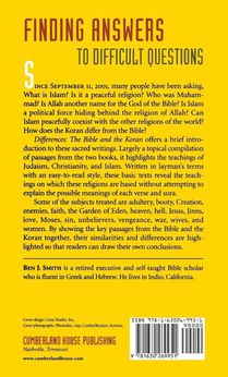 Differences: The Bible and the Koran achterzijde