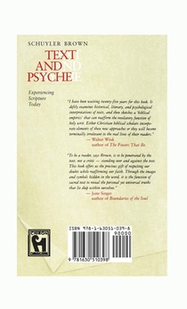 Text and Psyche achterzijde
