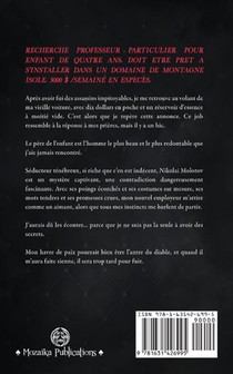 Dans l'antre du diable achterzijde